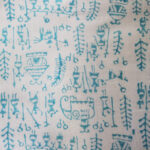 Khadi Baby Quilt - Blue